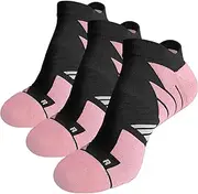 [Hylaea] No Show Running Athletic Anti-Blister Wicking Coolmax Socks, Seamless Anti-odor