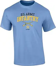 [Trenz Shirt Company] U.S. Army Infantry Crossed Guns Short Sleeve Mens Graphic T-Shirt