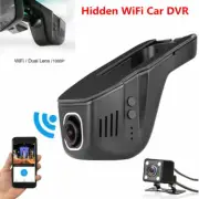 HD 1080P Hidden Mini WiFi Car DVR Rear Camera Dash Cam Video Recorder Dual Lens