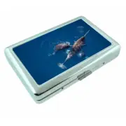 Narwhals D7 Silver Metal Cigarette Case RFID Protection Wallet