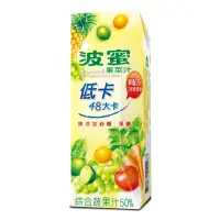 在飛比找momo購物網優惠-【波蜜】低卡果菜汁250ml(6入/組)