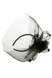 Mesh Net Fascinator--JAY-15069-B
