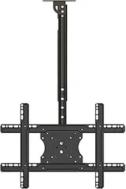 Floating TV Stand, Multifunction Ceiling TV Mount, Built-in Wire Management TV Bracket, Gear Buckle Design, Fits 32-75inch TVs, 110Pound/50kg Capacity, Max 600x400mm TV Mount TV Stand