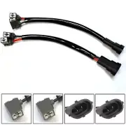 Conversion Wire H8 to H1 Two Harness Fog Light Bulb Adapter Plug Socket Lamp Fit (for: Volkswagen)