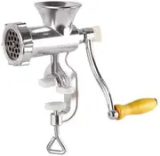 AIMALL Manual Kitchen Meat Grinder Mincer Stuffer Table Hand Sausage Filler Maker, Includes Coarse and Fine Plates for Meat and Cheese