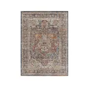 Soft Polyester Barren Navy Rug