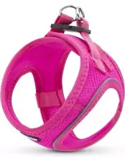 Dog Harness Pet Vest Reflective Soft Mesh Easy Control Walking All Weather XS