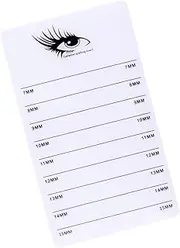 Acrylic False Lashes Glue Pallet Eyelash Extension Stand Holder Board Plate