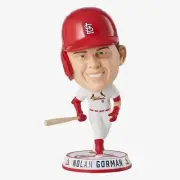 Nolan Gorman St. Louis Cardinals 2023 Home Jersey Bobblehead MLB Baseball