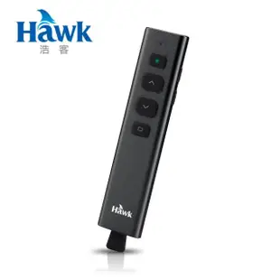 【Hawk 浩客】G500 影響力 2.4GHz 綠光雷射簡報器(12-HTG500GBK)