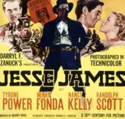 Jesse James poster Henry Fonda Tyrone Power Nancy Kelly 1939 Movie OLD PHOTO