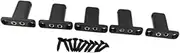 Luwecf Guitar Locking Nut Bridge Nut, Black