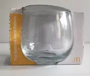 McDonald's 2021 No Spill Wobble Glass - 50 Years of Maccas - The Sesame Seed NEW