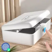 Portable Biometric Fingerprint Safe Box Cash Jewelry Security Lock Pencil Case