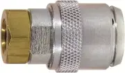 Tru-Flate 17-392 Large Bore Clip-On Locking Air Chuck for Big Rigs and Earth Mov