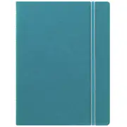Filofax Classic A5 Notebook Ruled Pages Leather-Look Writing Stationery Aqua