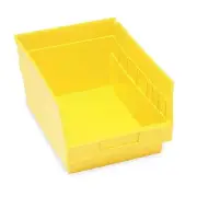 Quantum Storage Systems QSB207YL Yellow Shelf Bin (Pack of 10)