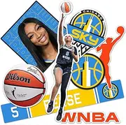 Desert Cactus Angel Reese Chicago Sky WNBA Women's National Basketball Association Officially Licensed Sticker Vinyl Decal Laptop Water Bottle Car Scrapbook (P2)