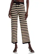 L'Agence Gaelle Pointelle Knit Pants
