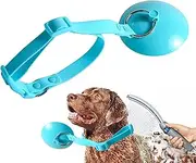 Dog Bathing Tether, Pet Leash with Suction Cups, Dog Grooming Noose, Adjustable Collar Tether, Safety Washing Restraint, Shower Pet Leash, Dog Bathing Restraint, Grooming Tether for Dogs