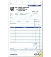 250 Service Order, Carbonless, Small Format / Nebs Deluxe No. AUT0307 / 2 Part