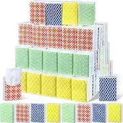 Yinder 120 Pack Travel Tissue Packs Pocket Tissues Facial Tissues Individual 3 Ply Geometric Soft Tissue Bulk 840 Sheets Wallet Tissue Pack for Travel Business School Trip Graduation Ceremony (Modern)