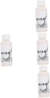 FOMIYES 4pcs 1 Vampire Costume Liquid Makeup Halloween Costumes Face Makeup Zombie Makeup Thick Latex Old Age Makeup Cosmetic Lotion Set Liquid Glue Scar Elderly