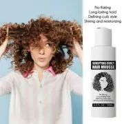 Curl Boost Cream Sculpting Curly Hair Mousse Curly Hair Styling Mousse Curl DSO