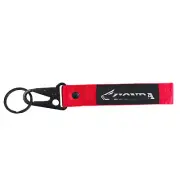 Phone Strap Keychain Metal KEY Ring Hook Lanyard Nylon Embroidery Fit For HONDA