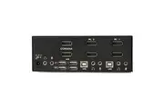 StarTech 2 Port Dual DisplayPort USB KVM Switch with Audio & USB 2.0 Hub (SV231DPDDUA)