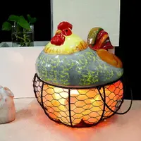 在飛比找樂天市場購物網優惠-【良辰吉品】 可愛公雞 造型鹽燈 喜馬拉雅 鹽燈 小夜燈 居
