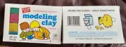 Lot Of 5-Vintage Sealed Klean Klay Non Drying Modeling Clay 15.5 Oz Multi-Color