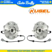 Front Wheel Bearing And Hub Assembly Pair For Nissan Titan Armada Infiniti QX56