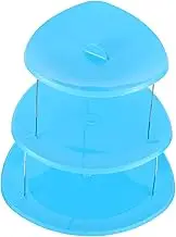 OKUMEYR 3-tier Dessert Table Stand Cake Stand Display Shelf Riser Multi-use for Cakes Fruits Candies and