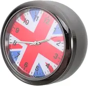 TIDTALEO Car Luminous Clock Headband Cart Car Dashboard Decorations Car Clock Decor Clock for Car Dashboard Scooter Clock Zinc Alloy Black