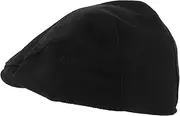 [BESTYASH] Men Newsboy Hats Vintage Beret Cap Sunshade Visor for Uv Timeless for Casual Wear and Outdoor Activities Accessory Black