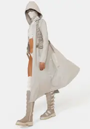 [Club Exx] New Age Nomad Hooded Duster