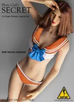 JAMES ROOM#FLIRTY GIRL 1:6 女性水手內衣(美少女戰士)，FGC-2015橘色