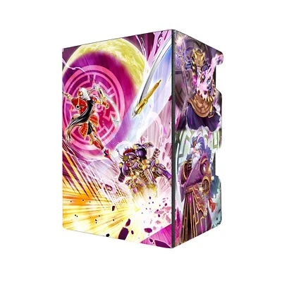 Six Samurai Archetype Deck Box -Holds 100 Double Sleeved Cards & Dice Tray - YGO