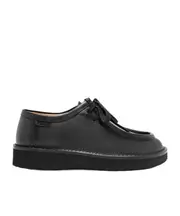 Faro lace up in pull-up calfskin 44,45,40,41 black