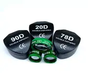 Double Aspheric Lens 20D 90D & 78D Green Colour With Manual For Eye Testing