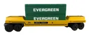 Wooden Whittle Shortline Railroad Evergreen DOUBLESTACK INTERMODAL CAR