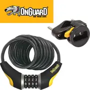 OnGuard Doberman Coil Combo Lock 185cm x 10mm