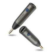 5.3 Car Bluetooth Aux Adapter, [Stable Connection] 3.5mm Bluetooth Adapter Wi...