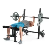 NEW ProForm Sport Olympic System Rack & Bench Combo XT Weight Lifting Home Gym