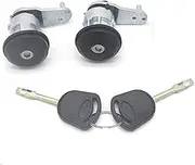 AL225 1004152 94AGA22050DB Ignition Switch Front Left Right Door Lock Barrel, for Ford, Escort MK5 MK6 car Ignition Switch Lock(Black L-R Lock)
