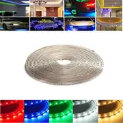 10M 35W Waterproof IP67 SMD 3528 600 LED Strip Rope Light Christmas Party Outdoor AC 220V 23 GREEN