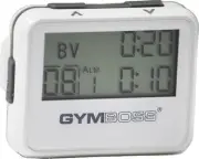 Gymboss Interval Timer And Stopwatch - White/Gray Gloss