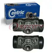 2 pc Centric Rear Drum Brake Wheel Cylinders for 1980-1982 Ford Thunderbird cz (for: Ford)