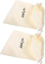Modern Hair Dryer Storage 2pcs Canvas Drawstring Bags for Styling Tool Protection and Portability